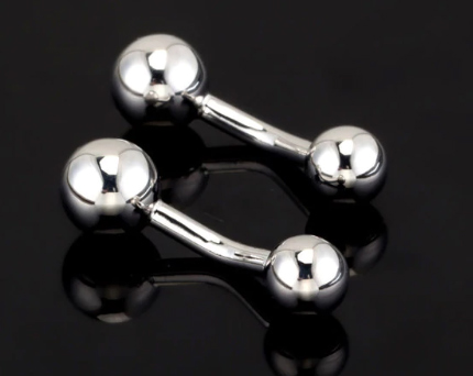 10 Tips For Perfect Wedding Cufflinks 5 ball end cufflinks