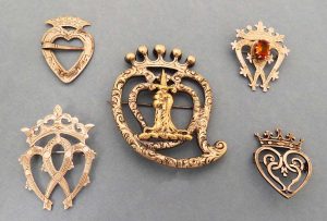 Luckenbooth brooches