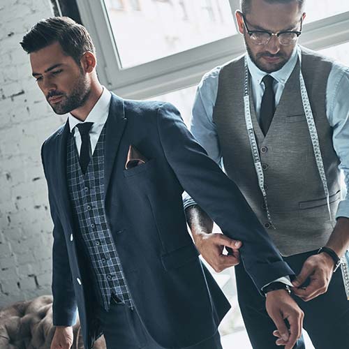 tailor made wedding suit